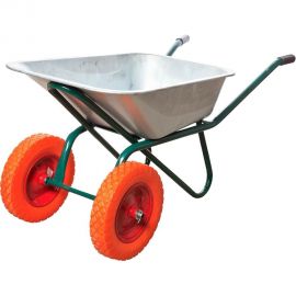 Двухколесная строительная тачка REDVERG RD-WB250RPU литое колесо 6665224 