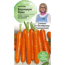 Семена ОКТЯБРИНА ГАНИЧКИНА Морковь Берликум Роял 2 г 119116 