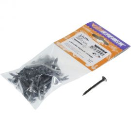 Саморез VIPкрепеж черный 3,5/35 м 58шт 20010 VIPL 