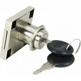 Мебельный замок MFK-TORG четырехшурупный, с ответной планкой Z/M1382 