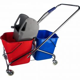 Двойная уборочная тележка Baiyun 2х23л IT-0278 