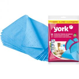 Сверхвлаговпитывающая салфетка YORK ПРЕМИУМ 8шт+2шт 020320 