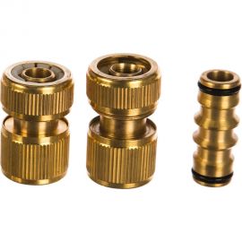 Набор латунный для подключения шланга 1/2" PALISAD 66210 