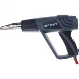 Термофен GRAPHITE 2000 Вт, темпер. I: 25ºC, II: 350ºC, III: 550ºC, кейс 59G522 