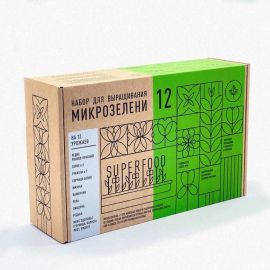 Набор для выращивания микрозелени Plant Republic 12 урожаев pr-020 