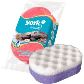 Массажная губка для тела YORK овал 011010 