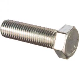 Болт DIN 933 с шестигранной головкой, оцинкованный М20х70, 6шт - коробка Tech-Krep 126543 