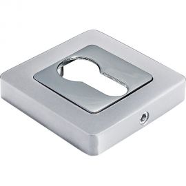 Накладка на ключевой цилиндр MORELLI цвет-матовый хром/хром MH-KH-S55 SC/CP 9012228 