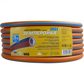 Шланг 5-ти слойный Землеройка Аква 3/4"", 25 м 34-525 