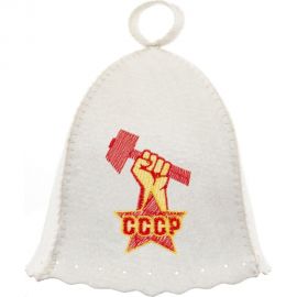 Шапка Банная линия Эко "СССР" 11-075 