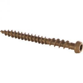 Шуруп для террасной доски Rusconnect CRT 0550, 5х50 мм, 200 шт. песочный 365550 