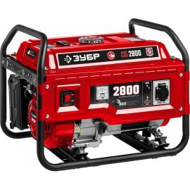 Бензиновый генератор ЗУБР 2800 Вт СБ-2800 