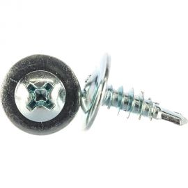 Саморезы Стройбат для тонких пластин с буром оцинкованные 4.2x13 мм 200 шт. 005151 