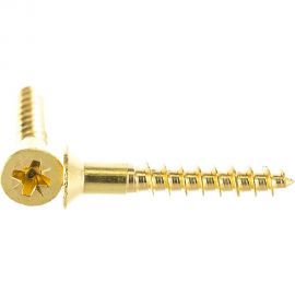 Шуруп с потайной головкой ЕВРОПАРТНЕР DIN 7997 лат. 4,5х30 16 шт. 15 1093 1 