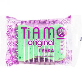 Губка для тела TIAMO Original КОМФОРТ Радуга поролон 7729 