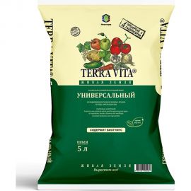 Грунт Terra Vita Живая Земля универсальный 5 л 4601104000239 