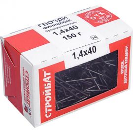 Финишные гвозди Стройбат 1,4x40 бронза 0,15 кг 242941 