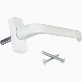 Оконная металлическая ручка Дверной Страж hr (белая) ДС42148 