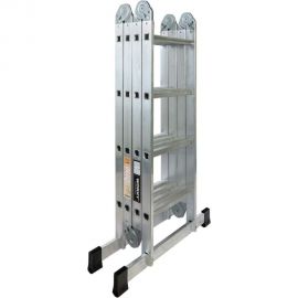 Лестница-стремянка 4x4 трансформер WORKY profi, высота 4.8 м ARD245800 