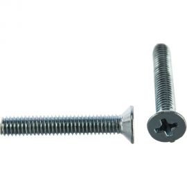 Винт ЗУБР DIN 965, M4 x 25 мм, 15 шт, кл. пр. 4.8, оцинкованный, ЗУБР 303116-04-025 