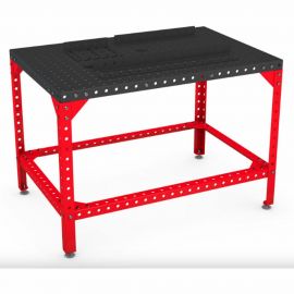 Сварочный стол FLAMES с оснасткой, 1200x800, столешница химическое оксидирование с промасливанием 1527.104 