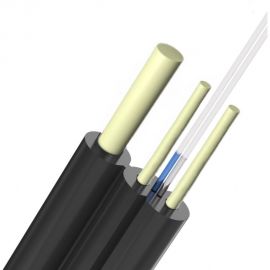 Оптический внешний кабель Netlink NL-OK-FTTH-4A-А2 (4 волокно с доп. стеклопрутком) УТ000004884 