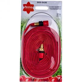 Шланг брандспойт FEONA 30 м высокопрочный, тканевый, 3/4, с латунными фитингами 003 3430 215521 