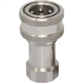 Соединение быстроразъемное серия B ISO 7241-B (1/2""; розетка; нержавеющая сталь 304) TITAN LOCK TL4BF-S 