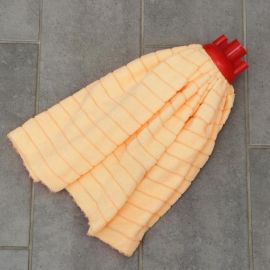 Насадка для швабры Доляна Юбочка цельная микрофибра, 150 грамм, цвет микс 1382136 