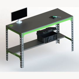 Металлический стол Metalex 750x1000x400 мм SMM751040 