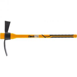 Кирка-топор Denzel 2250 г, фиберглассовая обрезиненная рукоятка, 900 мм 21837 