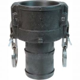 Камлок TITAN LOCK 0,5in, типа С, розетка с хвостовиком (полипроп.) TL50CPP 