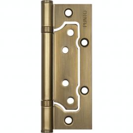 Универсальная петля без врезки PUNTO 200-2B 125x2,5 AB бронза 35499 