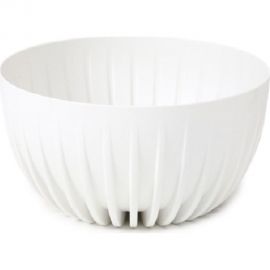 Миска LAMELA Sp.z o. 917 MIRA ECO recycled 24х14 см, 3.6 л, белое 065045 