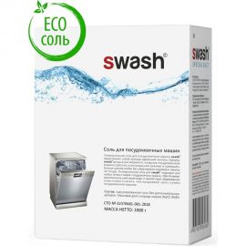 Гранулированная для посудомоечной машины SWASH Соль 3 кг 3080 