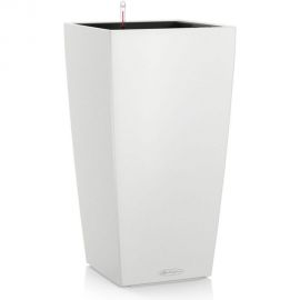 Кашпо Lechuza Cubico Color Complete Белый 22x22xH41 см 13160 