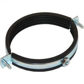 Cантехнический хомут с гайкой для труб СВК 3 1/2 М8, 98-104 SVK-Fe098М8p 