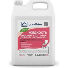 Жидкость для верхнего бачка биотуалета BIO-T PINK, 5 л Goodhim 50705 