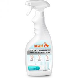 Средство для чистки акриловых ванн и душевых кабин SEMUT 500 мл 471048 