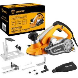 Рубанок со станиной DEKO DKEP1400W 1400 Вт, 110 мм 063-4337 