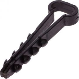 Дюбель-хомут для плоского кабеля Урал ПАК черный, 5-10 мм, 10 шт. АЭ-5050010-010-p 