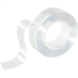 Двусторонняя многоразовая клейкая нано-лента PARK прозрачный, 1 м 103908 