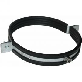 Хомут для вент. каналов Lucky Guy д=102 мм, 25х1,2 мм, оцинк., с рез. прокладкой 400 04 102 8Р 