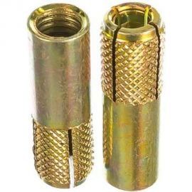 Забивной латунный анкер МЕТИЗНЫЙ ДВОР M10/12x35, 100 шт. 4607159069313 