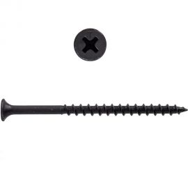 Усиленный саморез по дереву КРЕП-КОМП черный, 4,8x102, 10 кг чд102т 