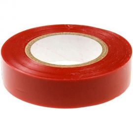 Изолента SKRAB ПВХ, красная, 15мм х 10м 85515 