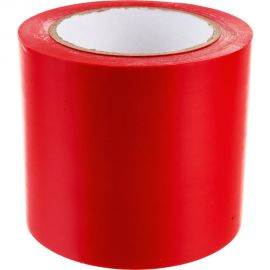 Лента ПВХ для разметки Mehlhose GmbH толщина 150 мкм цвет красный KMSR10033 