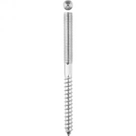 Сантехническая шпилька Зубр шестигранник, Torx 25, оцинкованная, М10x120 мм, 450 шт. 37870-10-120-450 