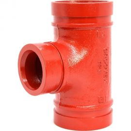 Переходной тройник под муфту GROOVEX 3"x2 1/2" 89x76 мм TPM8976 