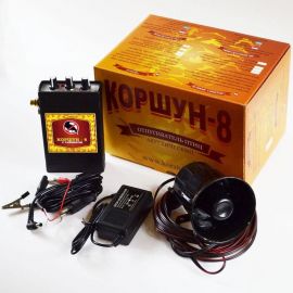 Биоакустический отпугиватель птиц Коршун Korshun-8 от мелких и врановых птиц с 1 динамиком 8 